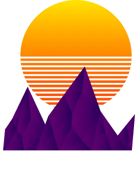 sunset and mountain